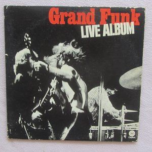 Grand Funk Live LP record